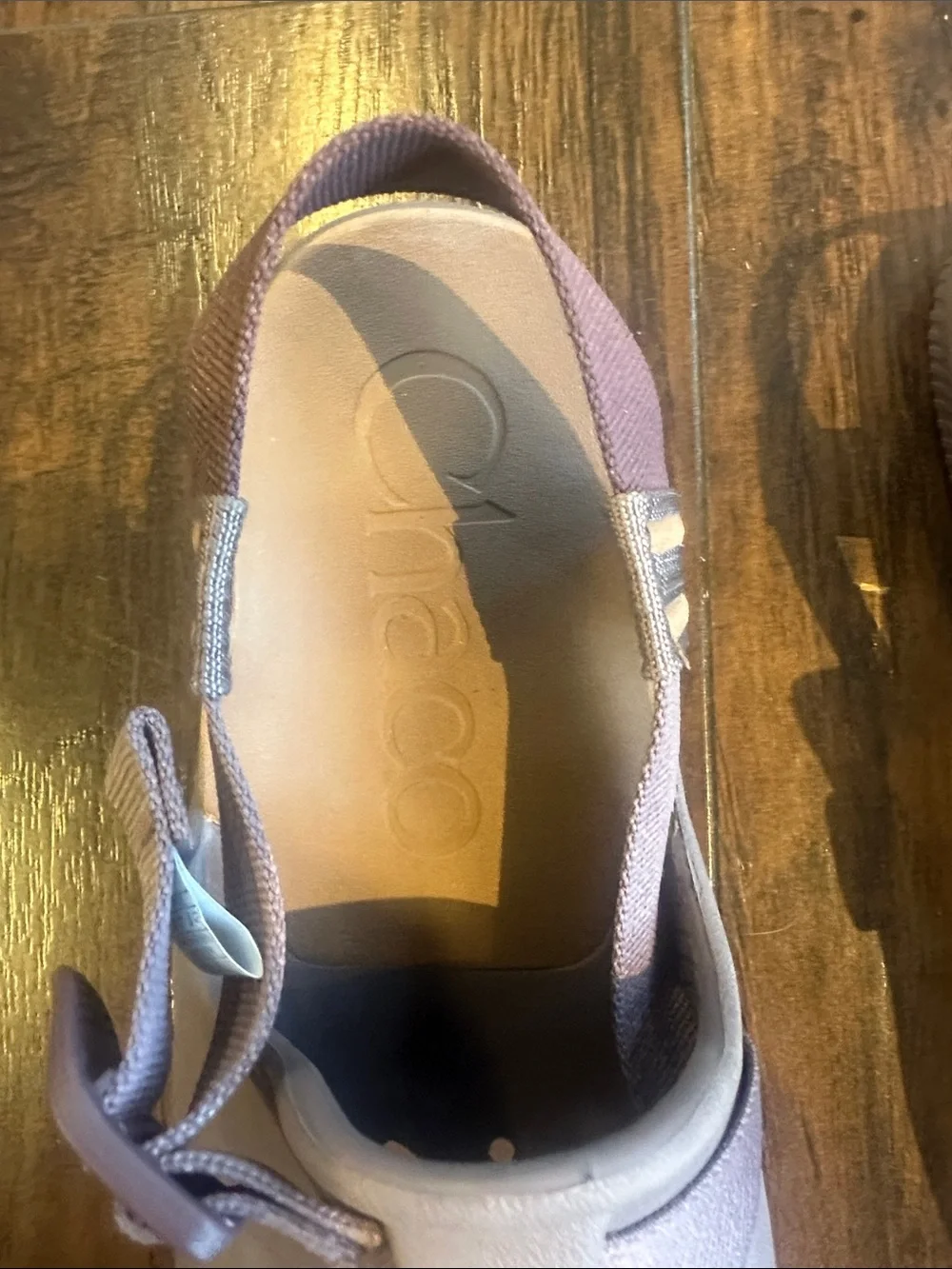 Chaco Women's Slip-On Sandal in Mauve-Taupe